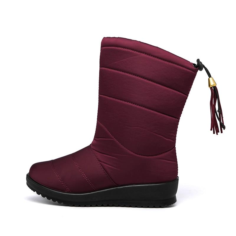 Bota Feminina de Inverno Peluciada Impermeável - Jade