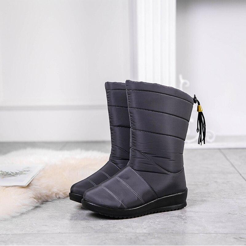 Bota Feminina de Inverno Peluciada Impermeável - Jade