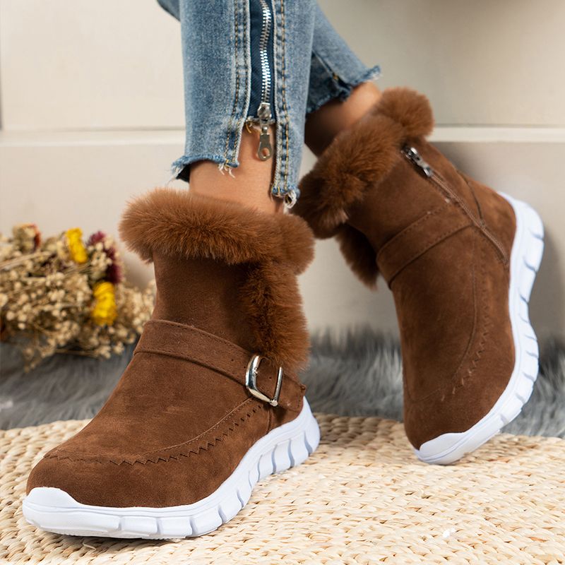 Bota Feminina de Inverno Aveludada - Meggie