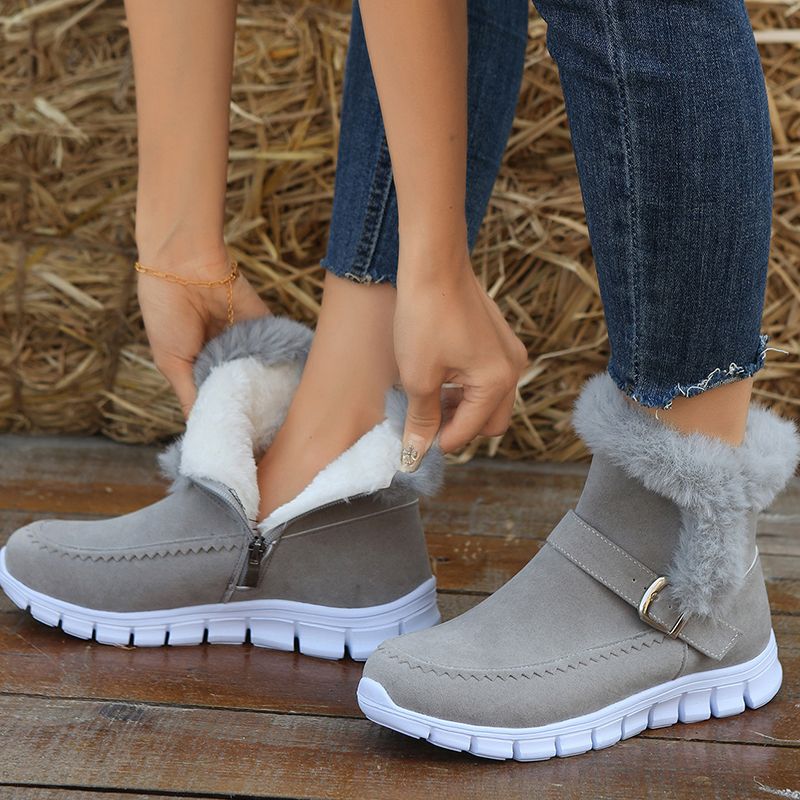 Bota Feminina de Inverno Aveludada - Meggie