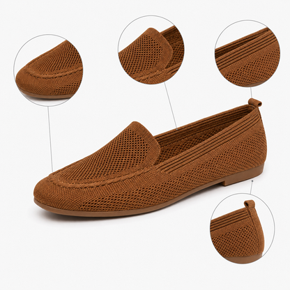 Mocassim Feminino Confortável em Malha Respirável – Siena