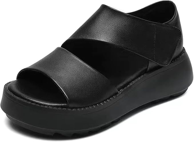 Sandália Flatform Velcro - MaxComfort