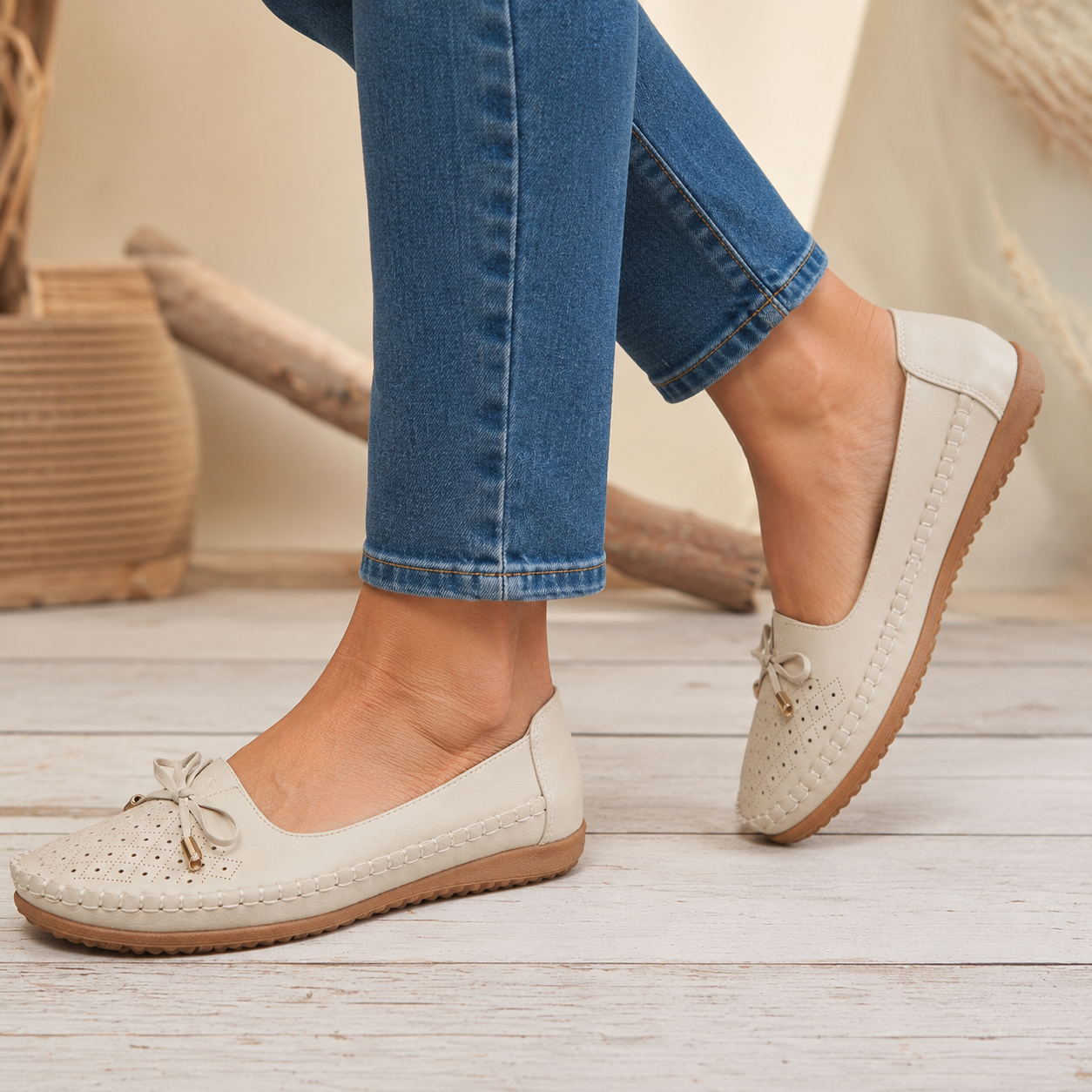 Mocassim Feminino Confortável Respirável - Ultracomfy