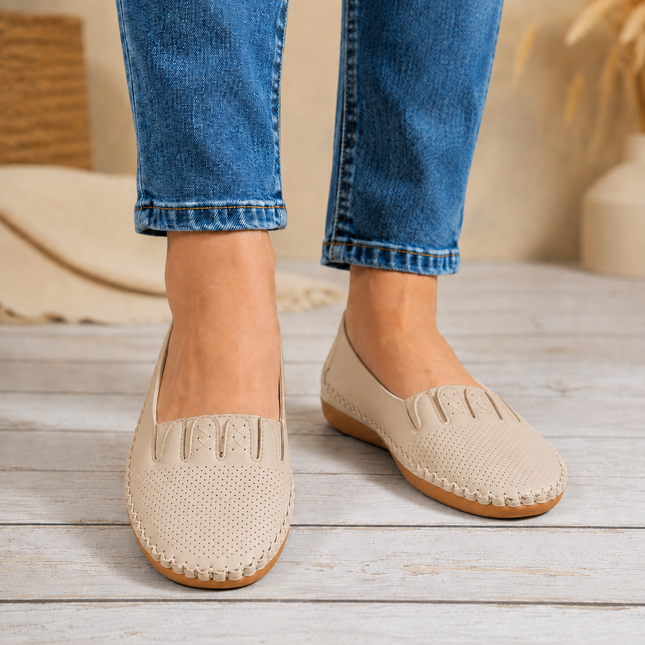 Mocassim Feminino Confortável Respirável - Ultracomfy 2