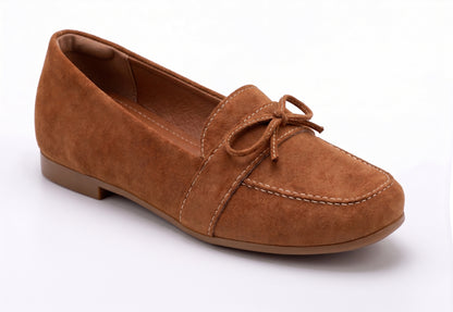Mocassim Luxo Camurça com Laço – Savona