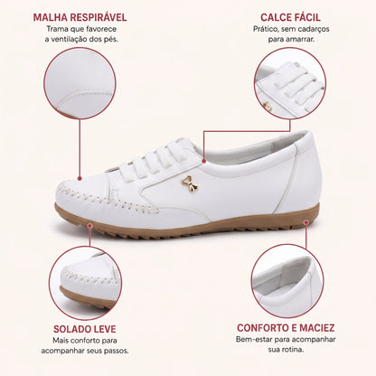Mocatenis Feminino Confortável Calce Fácil – Bergamo