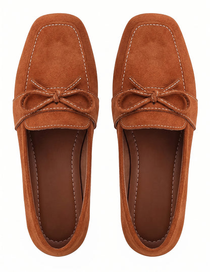 Mocassim Luxo Camurça com Laço – Savona