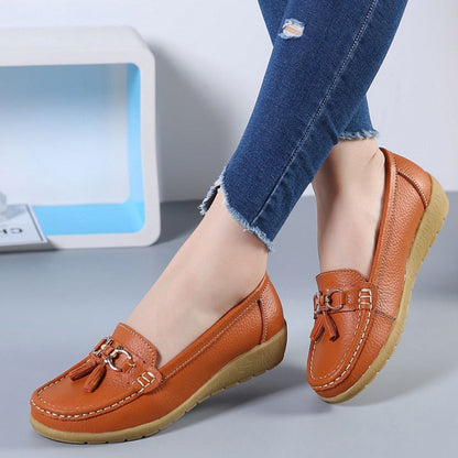 Mocassim Belaço Couro