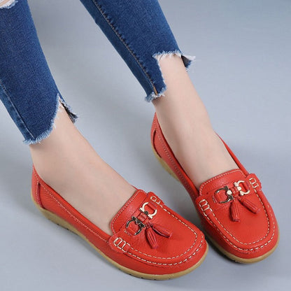 Mocassim Belaço Couro