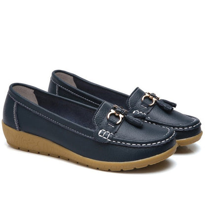 Mocassim Belaço Couro
