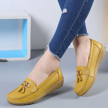 Mocassim Belaço Couro