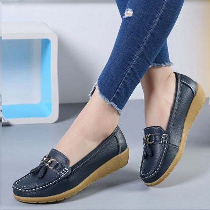 Mocassim Belaço Couro
