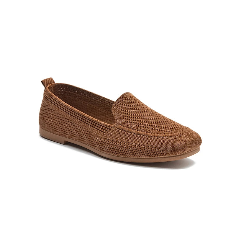 Mocassim Feminino Confortável em Malha Respirável – Siena