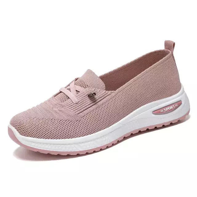 Tênis Feminino Respirável em Mesh AirFlex™ - Calce Fácil e Ultraleve