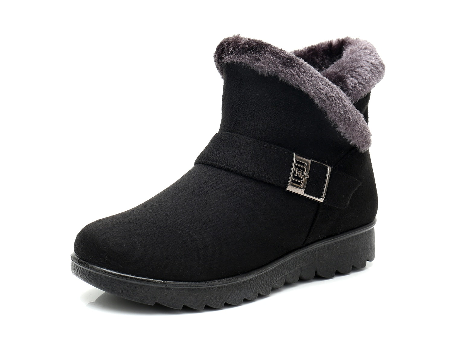 Bota Feminina de Inverno Peluciada - Cloe