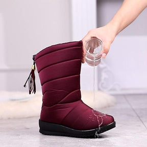 Bota Feminina de Inverno Peluciada Impermeável - Jade