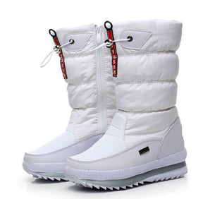 Bota Feminina de Inverno SnowPro Forrada com Lã Sintética Térmica