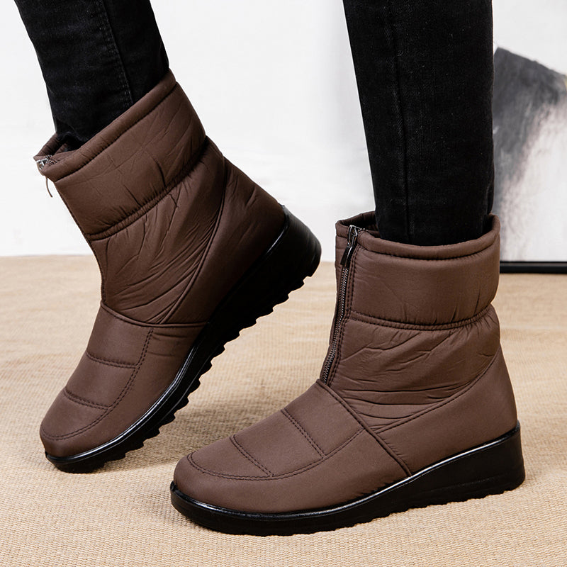 Bota Feminina de Inverno Peluciada Impermeável - Jana