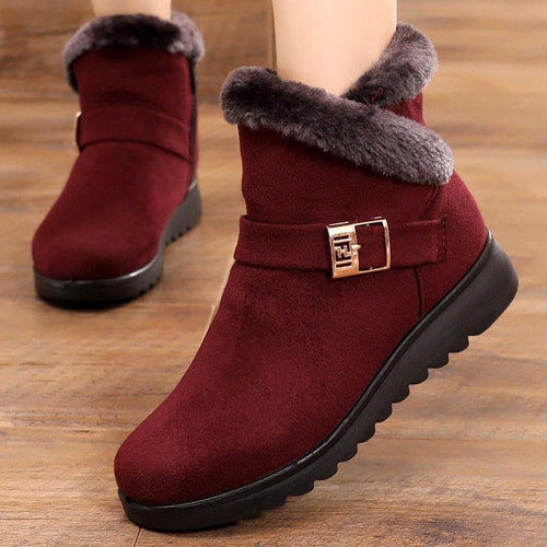 Bota Feminina de Inverno Peluciada - Cloe