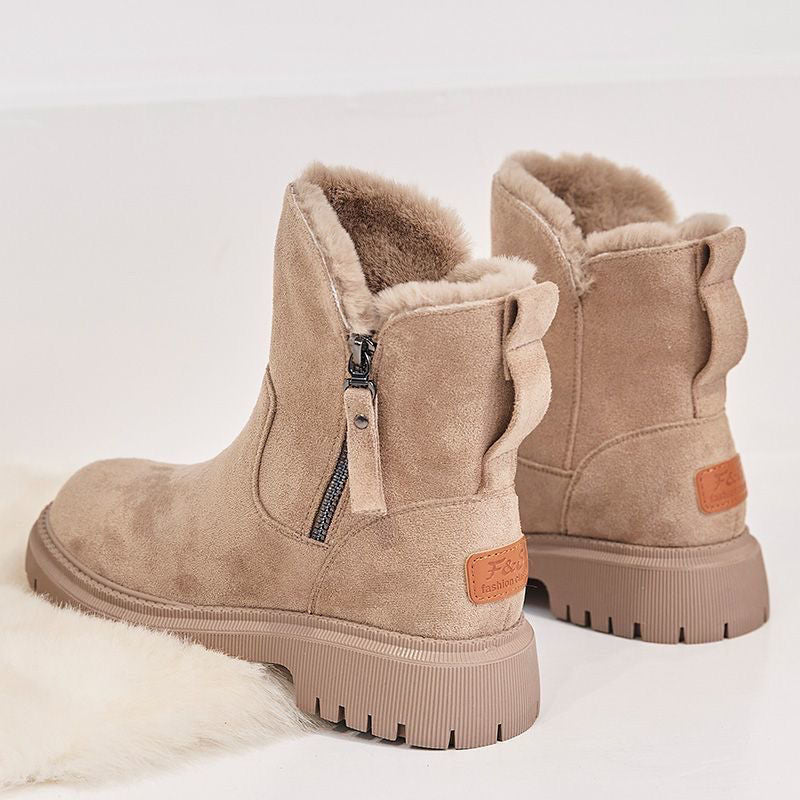 Bota Feminina de Inverno Aveludada Kelly